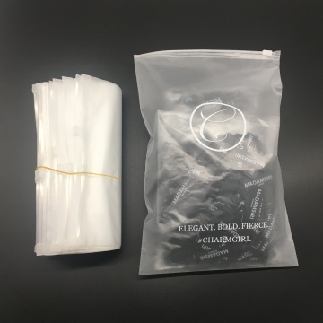 bolsa de plástico biodegradable con cremallera bolsa de plástico
