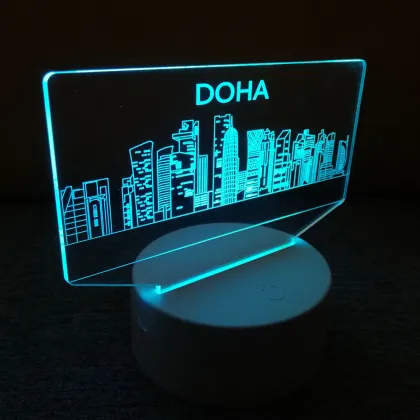 Christmas Game Controller Theme 3D Night Light and Wall Lamp: Brighten Your Space with Holiday Creativity