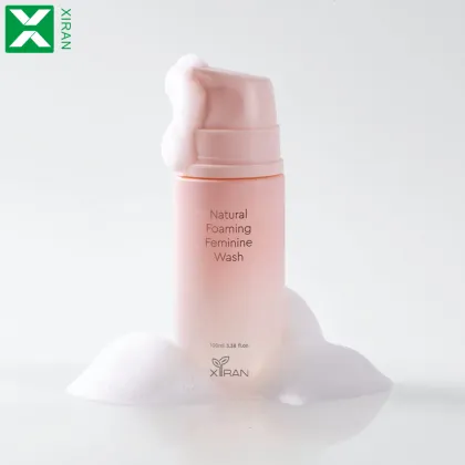 PH Balanced Organic Vaginal Foaming Wash for Gentle Feminine Hygiene
