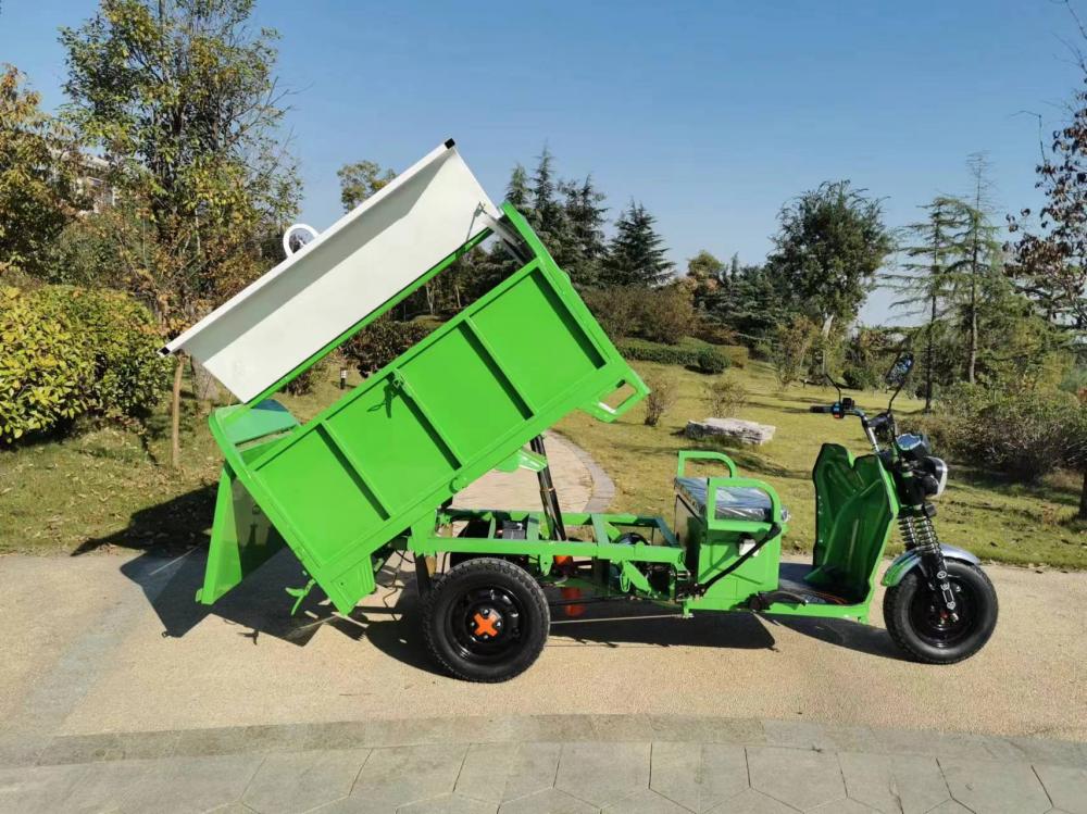 Self-unloading Garbage Transfer TricycleJpg