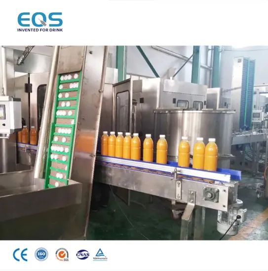 Automatic Pet Bottle Juice Processing and Filling Machine for Fruit Juice Production Line