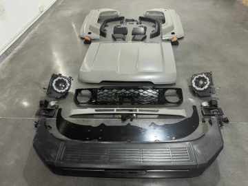 Toyota LC 76 2008-2023 Actualización 2024 Kit de carrocería para accesorios 4x4