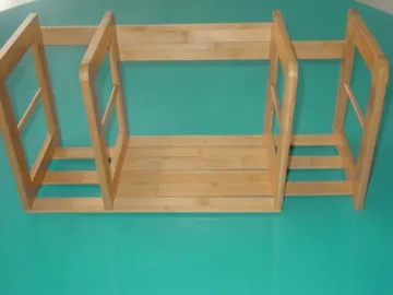 Wonderful Nature bamboo bookshelf