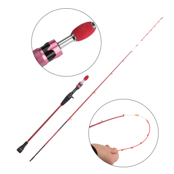 Best Selling Korean Titanium Alloy Ultralight Squid Jigging Fishing Rod with Solid Carbon Tip