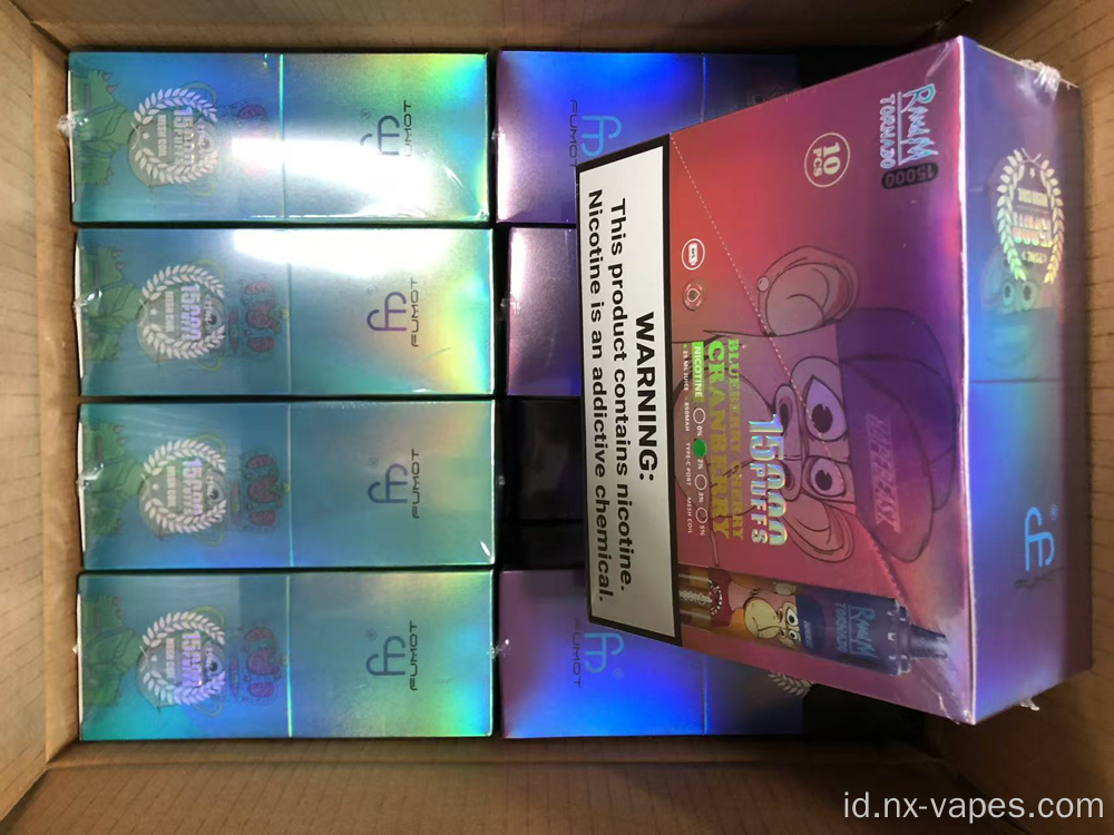 Grosir Randm Tornado Vape 15000 Puffs Vape Products