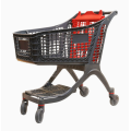 Carrito de compras de plástico para supermercado