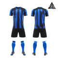 Conjunto de traje de fútbol para hombre de manga corta para adulto.