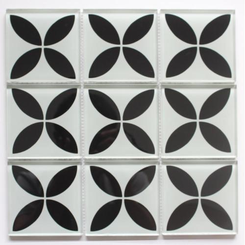 95x95mm Crystal Glass Mosaic