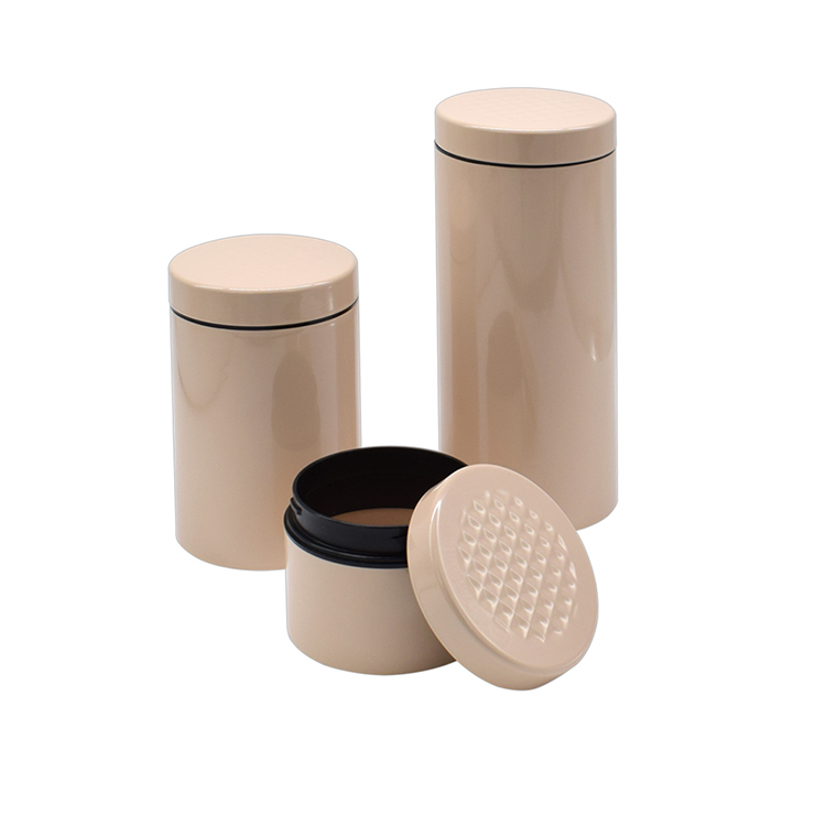 Diamond pattern food canister