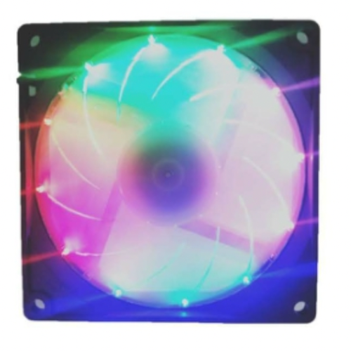 Crown RGB 9225 LED DC Axiale ventilatorventilator