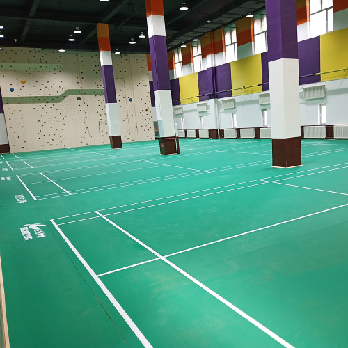 Pista de bádminton piso deportivo profesional de pvc