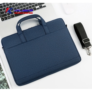 Custom Logo Business Canvas Laptop Briefcase