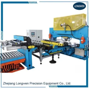 Stamping punch press end cap lid making machine and equipment
