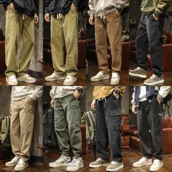 High Quality Wholesale Men's Casual Slacks and Straight Trousers for New Business Fashion