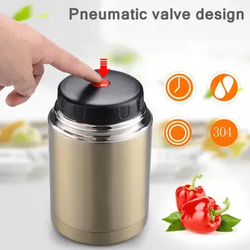 304 stainless steel thermos lunch box for hot food with containers 800ml Vacuum Flasks Thermoses thermo mug thermocup
