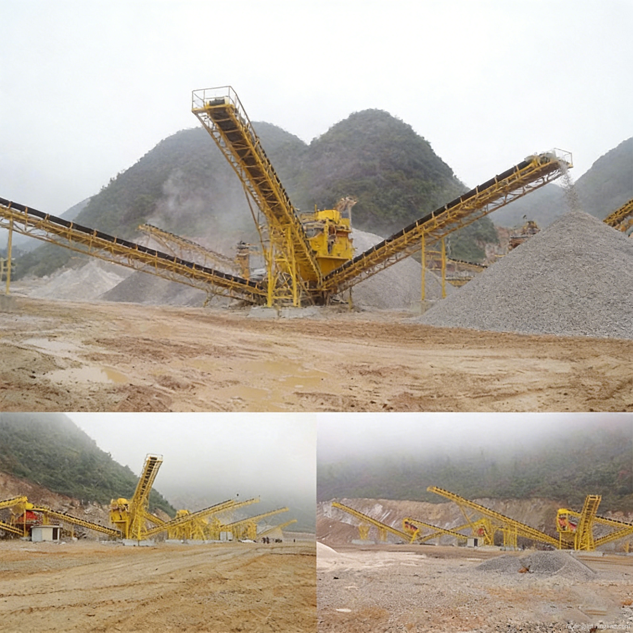 Линия по производству синего камня производительностью 1500 тонн в час