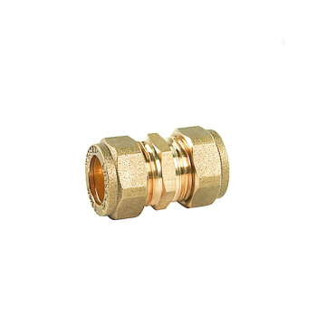 Custom Brass Compression Fitting Copper Press Adapter with 50mm Pipe Size in 10mm and 30mm, Crafted Using Casting Techniques: OEM Support Available