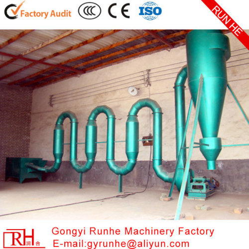 China supplier industrial hot air dryer/air flow type wood sawdust dryer