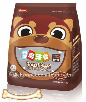 Highly Digestible Beef Flavor Teeth-Grinding Chews Bone