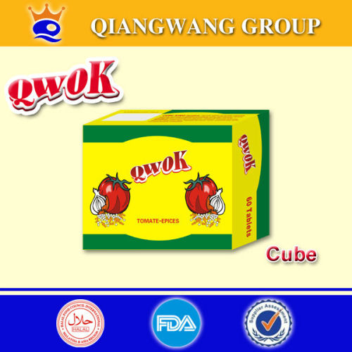 QWOK brand tomato flavor cube bouillon seasoning