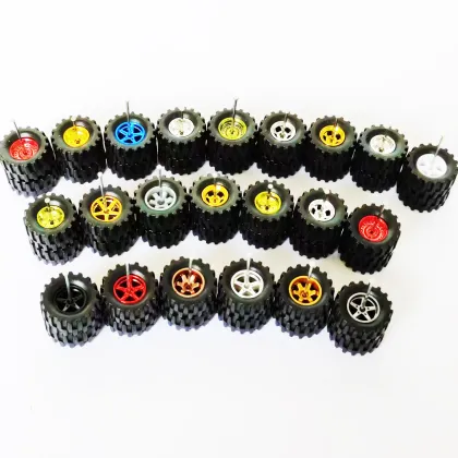 1/64 Offroad Wheels & Tires for Hot Wheels Diecast Cars & Trucks