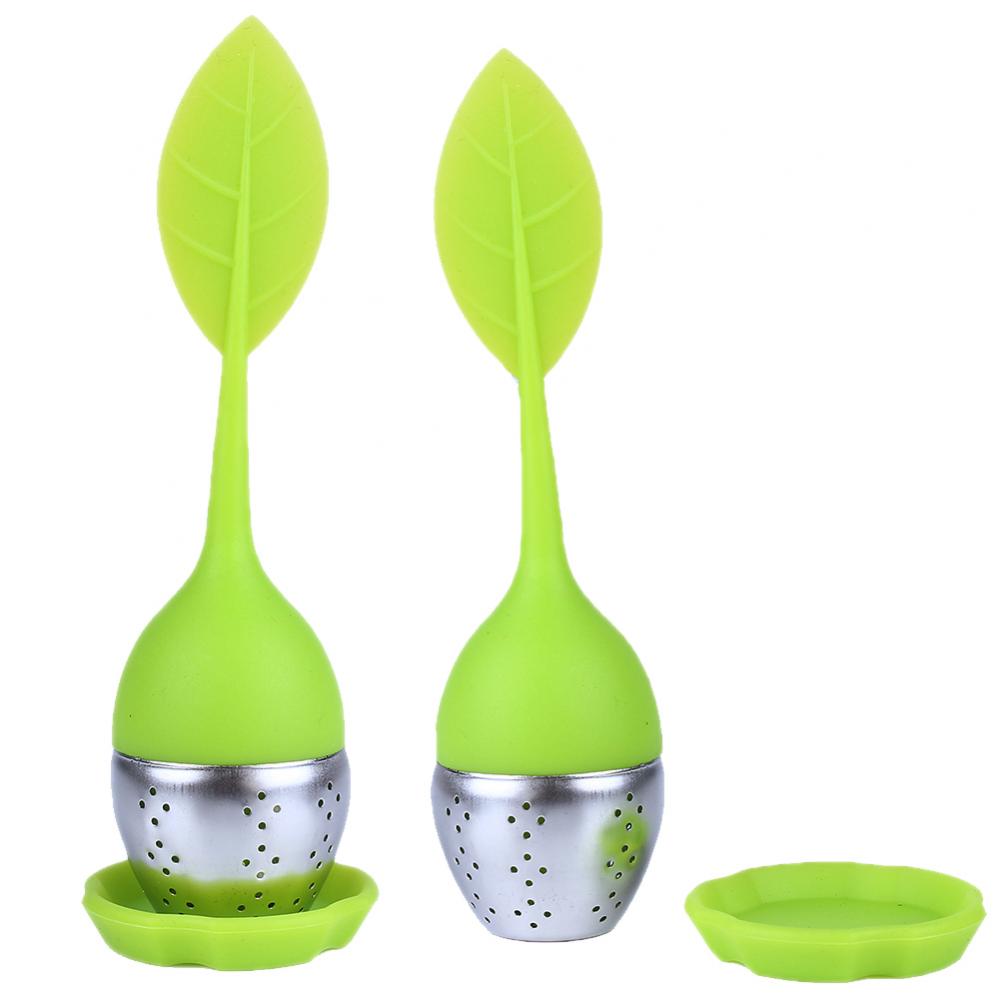 Saringan Teh Silicone Loose Leaf Tea Infuser