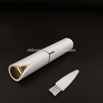 New arrival lipstick design womens' facial painless electric finishing touch Hair Remover