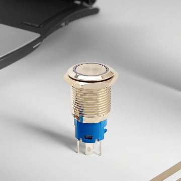Mafelec 16mm Momentary Power LED -drukknop Schakelaar Start en reset Symbool