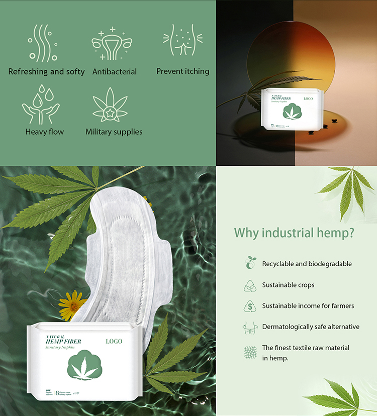 hemp sanitary pad