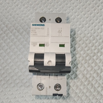 Siemen 5SY6220-7CC Miniature Circuit Breaker 400V 6kA - New Original Stock