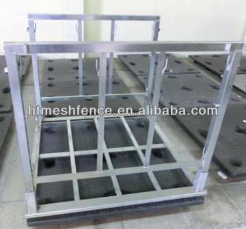 Square tubular metal frame