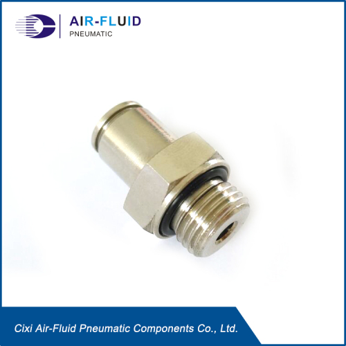 Airfluid Grease Tube Connector Push In Straight Fittings., High Quality Airfluid Grease Tube