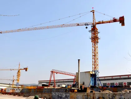 good quality zoomlion self erection tower crane