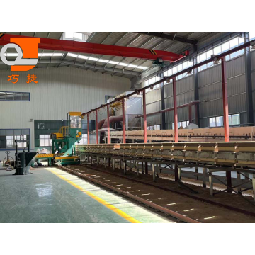 Sand casting moulding line