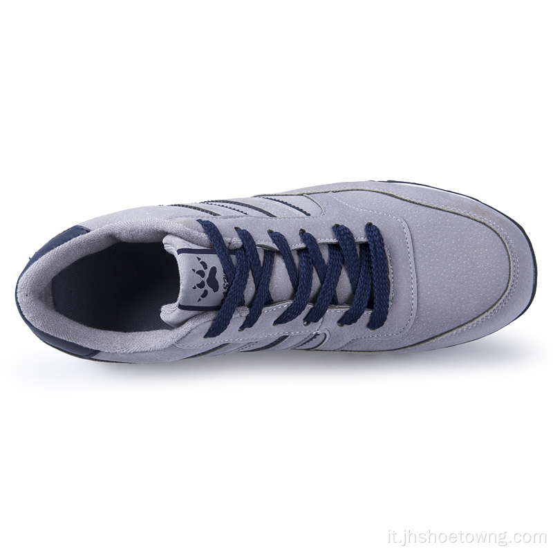 Scarpe sportive in pelle scamosciata moda sneakers all&#39;ingrosso