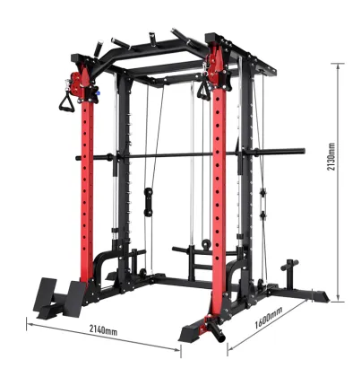 Multi-function Squat Rack Fitness Weightlifting Equipment