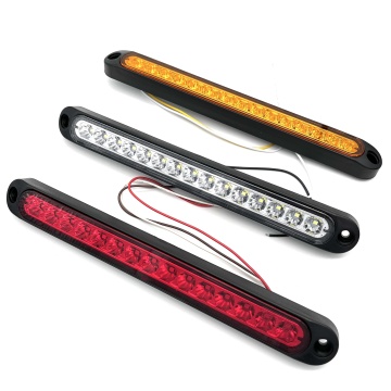 15 LED Trailer Brake Tail Light Bar - Waterproof Stop Turn Tail Lights for Boats, Trucks, and RVs