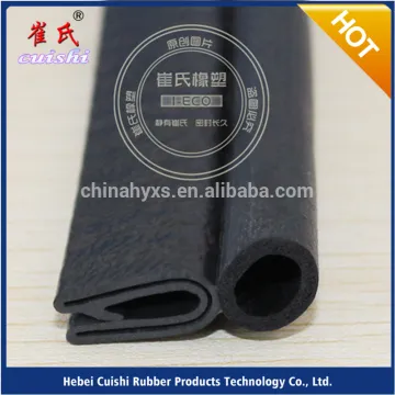 top bulb epdm auto sealing rubber for enginer cover