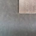 Suede backing pvc synthetic leather