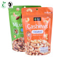 Custom Zipper Stand Up Plastic Biodegradable Food Packaging Pouch Bag With Window