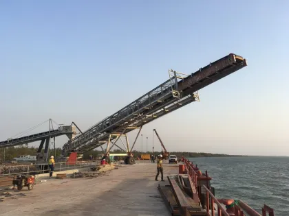 Mobile Ship Loader & Stacker: Coal, Salt, and Soybean Handling Solutions