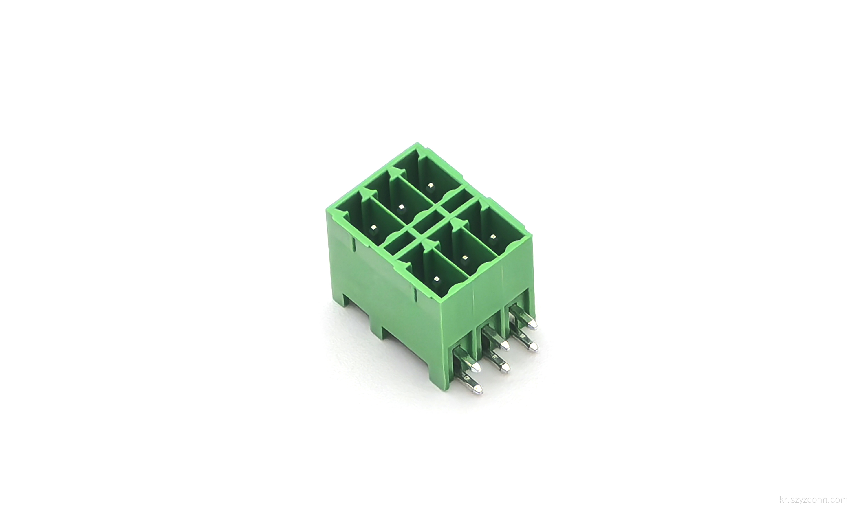 3.5mm 피치 플러그형 터미널 블록 수 6P