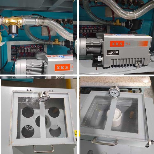 Semi-auto Liquid Silicone Vacuum Machine With 2 Stations