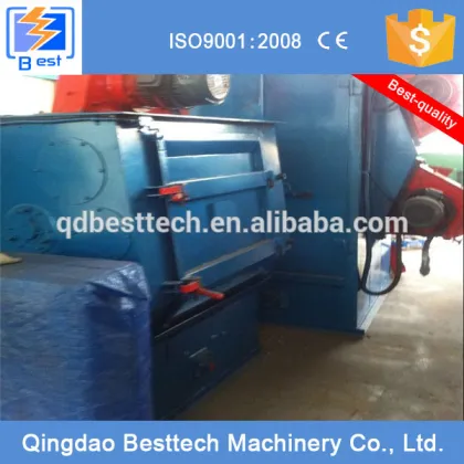 Tracked shot blasting machinery