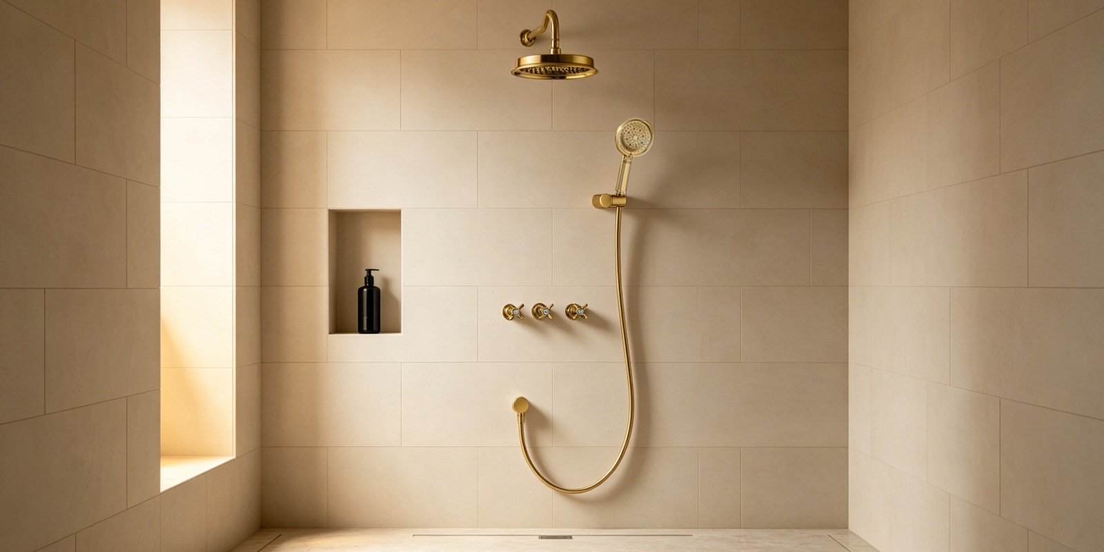 Shower Combination with Head & Hand Shower