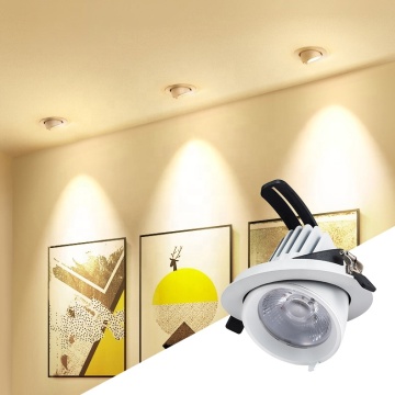 Energy Saving ETL ES FCC IC Indoor Home Lighting 35W 40W 45W CCT Adjustable Downlight