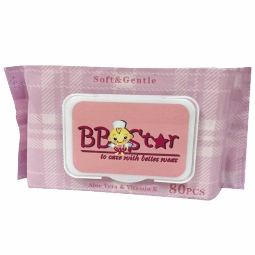 OEM Custom Single Package  Baby Wet Wipe