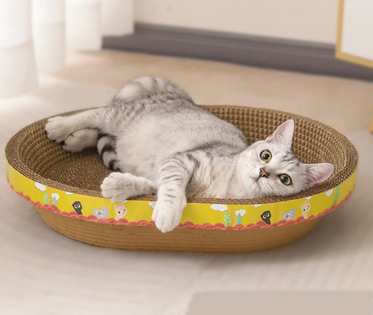 cardboard cat scratcher