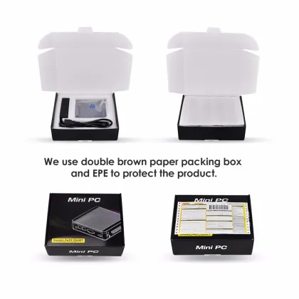 New 4 Lan 4 USB Qotom-Q190G4 celeron J1900 Quad Core firewall Multi-function home router Pfsense box