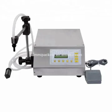 New Design GFK-160 Electronic Dosing Pump Liquid Bottling Machine | Small Digital Control Liquid Filling Machine